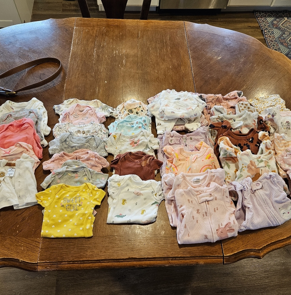 Preemie GIRL Clothing Bundle